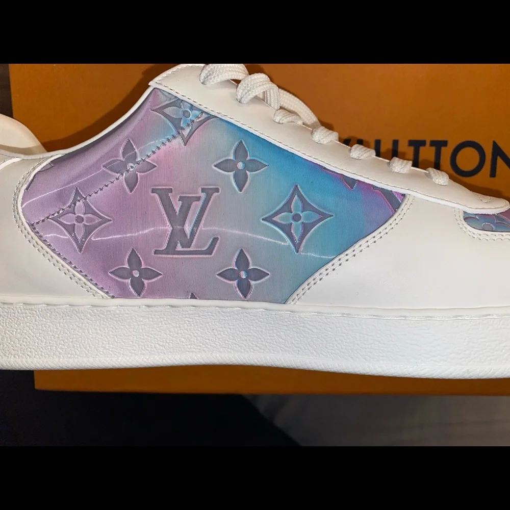 Louis Vuitton x Virgil Abloh White Reflective Rivoli Sneaker - Picture 10 of 12